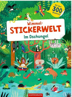 Wimmel-Stickerwelt - Im Dschungel