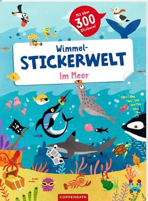 Wimmel-Stickerwelt - Im Meer