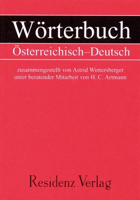 Wörterbuch Österreichisch - Deutsch (eBook, ePUB)