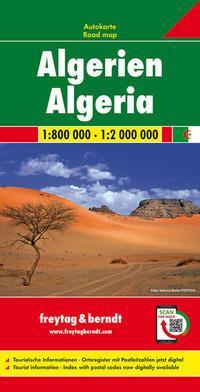 Algerien, Autokarte 1:800.000-1:2.000.000