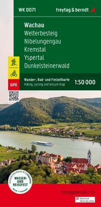 Wachau, Wander-, Rad- und Freizeitkarte 1:50.000, freytag & berndt, WK 0071