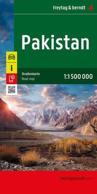 Pakistan, Autokarte 1:1.500.000, freytag & berndt