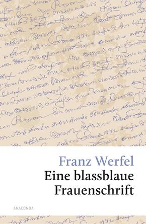 Eine blassblaue Frauenschrift