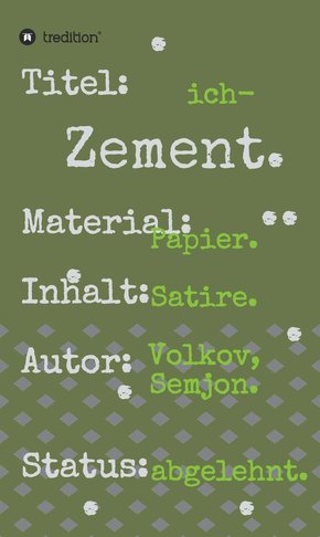 ich-Zement. (eBook, ePUB)