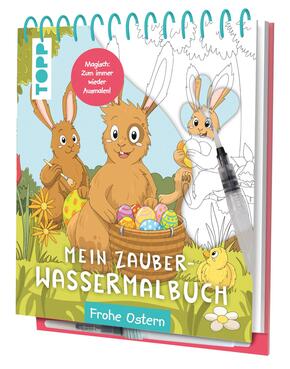 Mein Zauber-Wassermalbuch Frohe Ostern