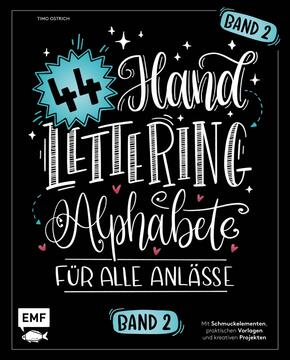 Handlettering 44 Alphabete - Bd.2