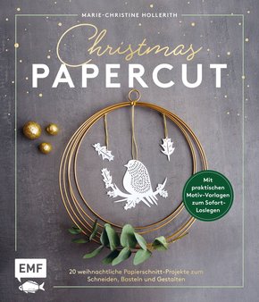 Christmas Papercut - Weihnachtliche Papierschnitt-Projekte zum Schneiden, Basteln und Gestalten (eBook, ePUB)