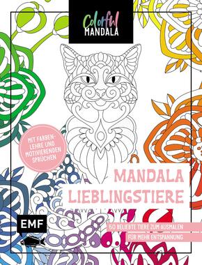 Colorful Mandala - Mandala - Lieblingstiere