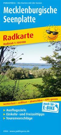 PUBLICPRESS Radkarte Mecklenburgische Seenplatte