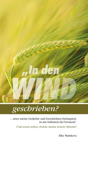 'In den Wind geschrieben? (eBook, ePUB)