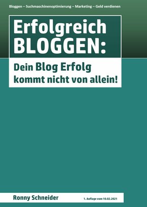 Erfolgreich Bloggen (eBook, ePUB)