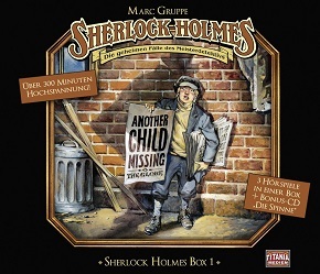Sherlock Holmes Box, 4 Audio-CDs - Box.1