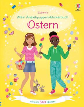 Mein Anziehpuppen-Stickerbuch: Ostern