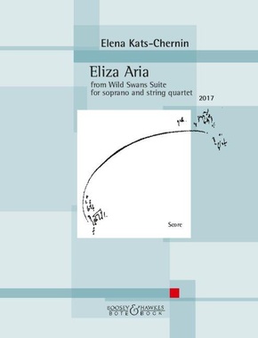 Eliza Aria Sopran und Streichquartett. Partitur.