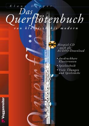 Das Querflötenbuch, m. Audio-CD - Tl.1