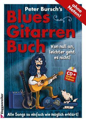 Peter Bursch's Blues-Gitarrenbuch, m. 1 Audio-CD, m. 1 Beilage