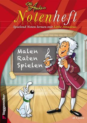 Little Amadeus Notenheft (Blanko-Notenheft)