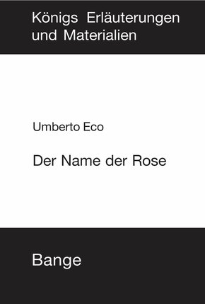 Der Name der Rose. Textanalyse und Interpretation (eBook, PDF)