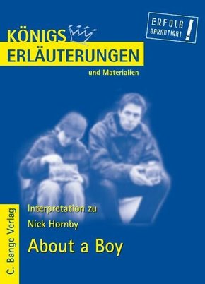 About a Boy von Nick Hornby. Textanalyse und Interpretation. (eBook, PDF)