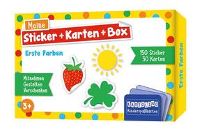 Meine Sticker + Karten + Box - Erste Farben, m. 1 Beilage