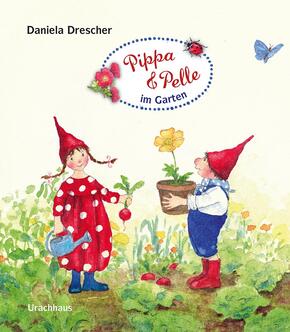 Pippa und Pelle im Garten