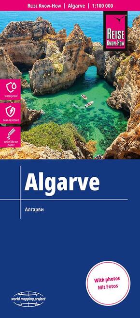 Reise Know-How Landkarte Algarve