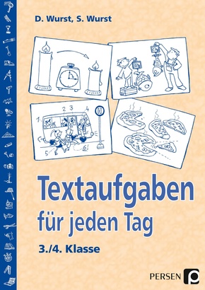 Textaufgaben für jeden Tag. 3./4. Klasse