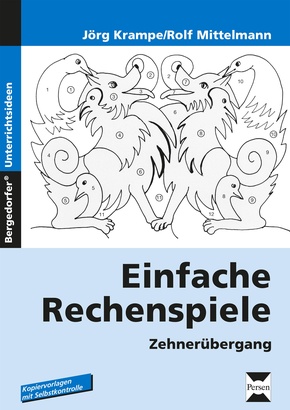 Einfache Rechenspiele. Zehnerübergang