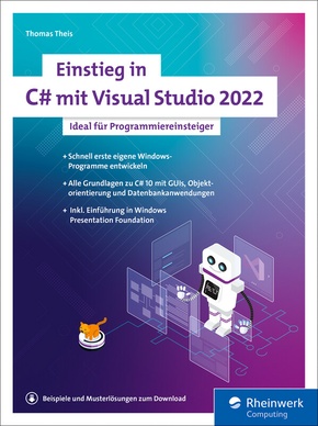 Einstieg in C# mit Visual Studio 2022 (eBook, ePUB)