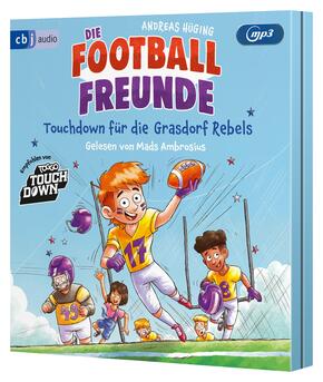 Die Football-Freunde - Touchdown für die Grasdorf Rebels, 1 Audio-CD, 1 MP3