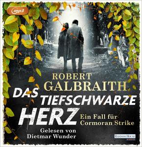 Das tiefschwarze Herz, 4 Audio-CD, 4 MP3