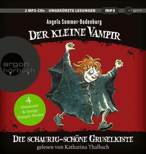 Der kleine Vampir - Die schaurig-schöne Gruselkiste, 2 Audio-CD, 2 MP3