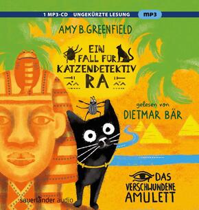 Ein Fall für Katzendetektiv Ra - Das verschwundene Amulett, 1 Audio-CD, 1 MP3