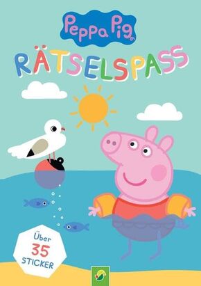 Peppa Pig Rätselspaß: 100 Rätselseiten mit Stickern ab 4 Jahren