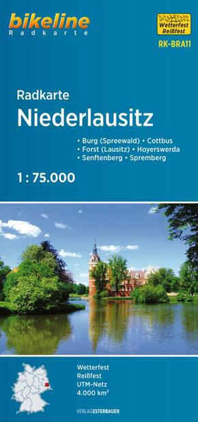 Radkarte Niederlausitz (RK-BRA11)