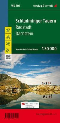 Freytag & Berndt Wander-, Rad- und Freizeitkarte Schladminger Tauern, Radstadt, Dachstein