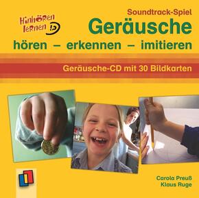 Soundtrack-Spiel Geräusche, 1 Audio-CD + 30 Bildkarten