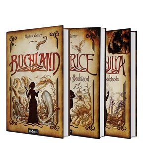 Buchland Band 1-3: Buchland / Beatrice. Rückkehr ins Buchland / Bibliophilia. Das Ende des Buchlands: Die komplette Trilogie (eBook, ePUB)