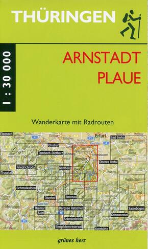 Wanderkarte Arnstadt und Plaue