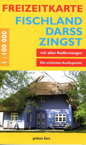 Freizeitkarte Fischland, Darß, Zingst
