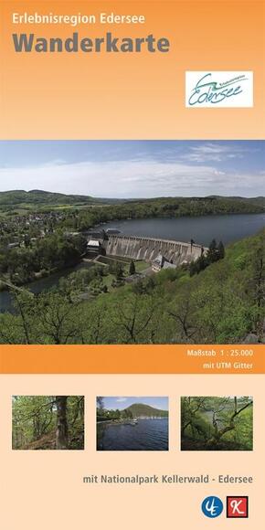 Rad- und Wanderkarte Erlebnisregion Edersee