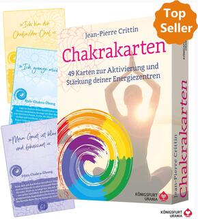 Chakrakarten, m. 1 Buch, m. 1 Beilage