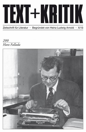 TEXT+KRITIK 200 - Hans Fallada (eBook, PDF)