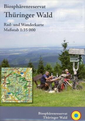KKV Rad- und Wanderkarte Biosphärenreservat Thüringer Wald
