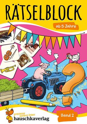 Rätselblock ab 5 Jahre - Band 2 - Bd.2