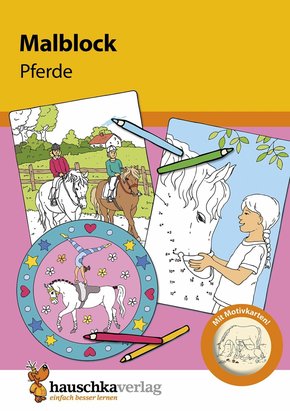 Malblock - Pferde (eBook, PDF)