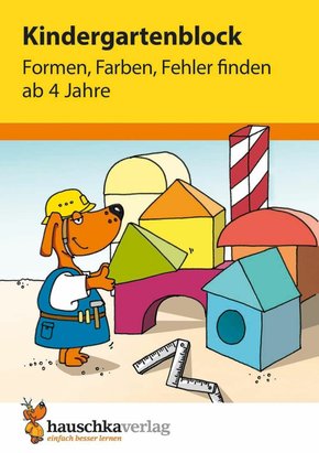 Kindergartenblock - Formen, Farben, Fehler finden ab 4 Jahre (eBook, PDF)