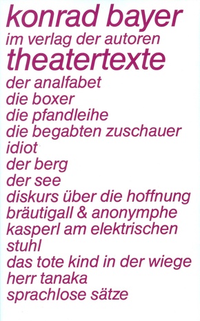 Theatertexte