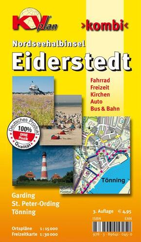 KVplan Kombi Eiderstedt Nordseehalbinsel - Garding, St. Peter Ording, Tönning