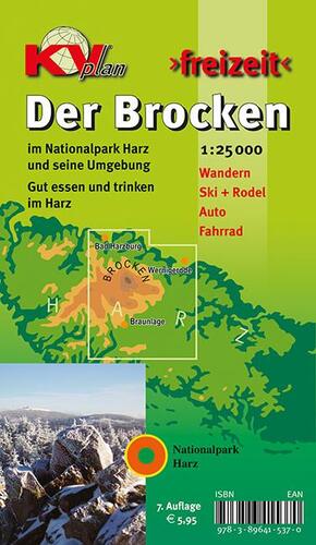 KVplan Freizeit Der Brocken im Nationalpark Harz und seine Umgebung